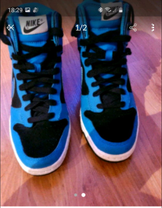 womens nike wedge trainers